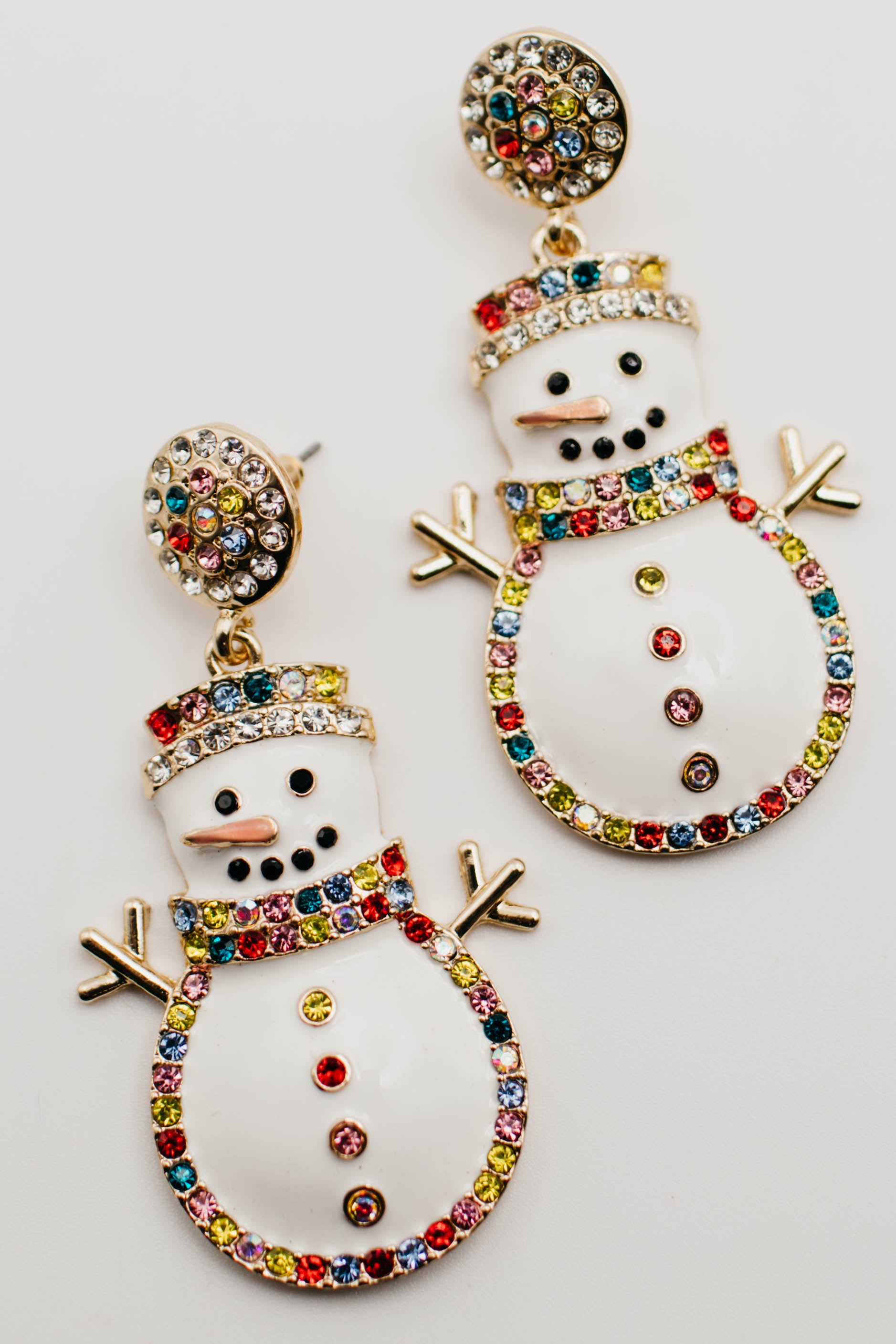 The Corbin Snowman Earring
