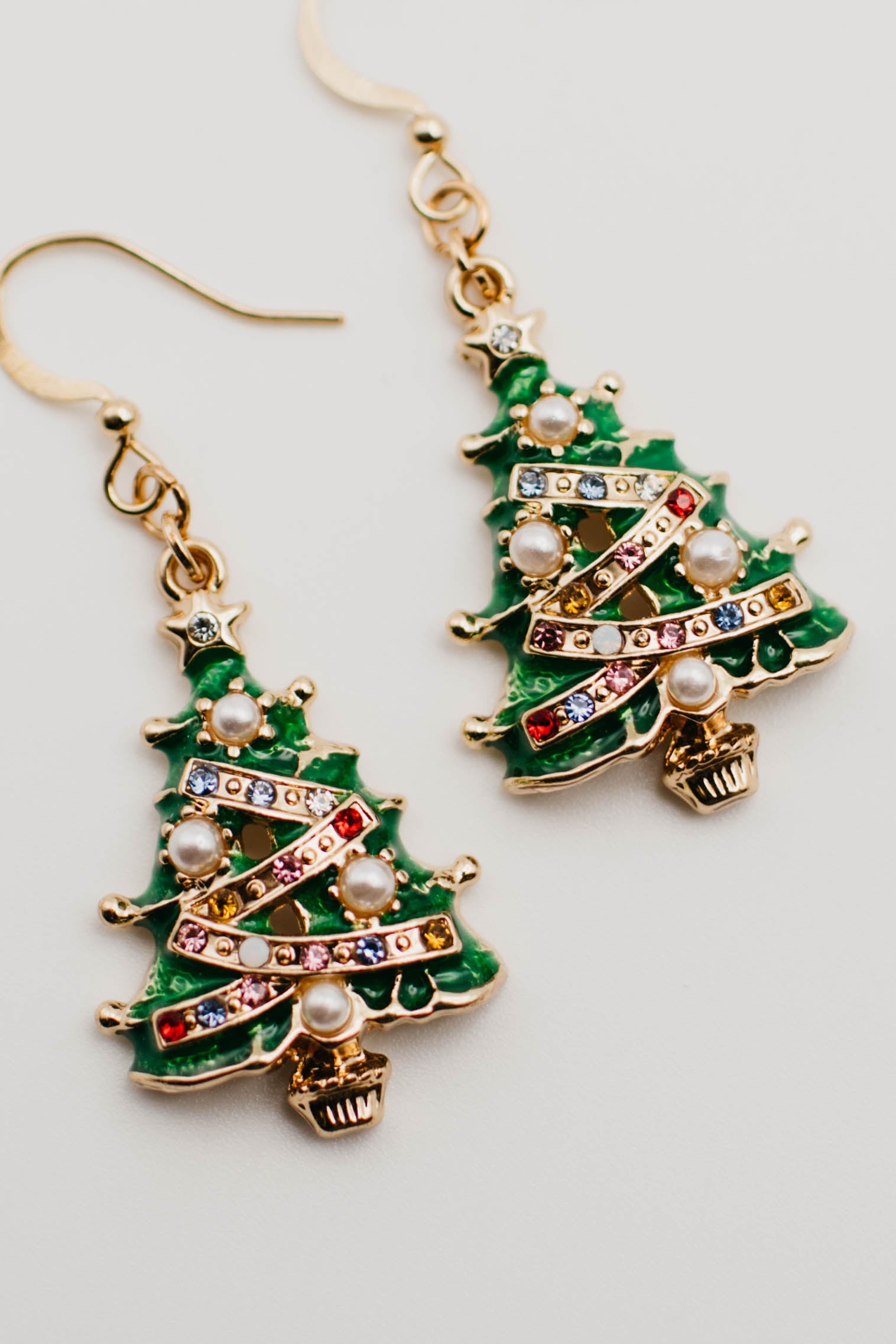 The Olyve Festive Tree Earring
