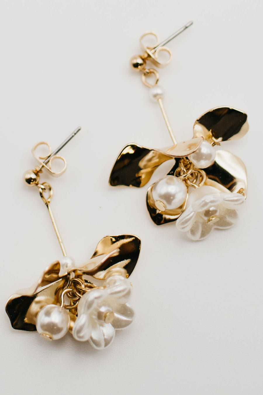 The Loren Flower Drop Earring