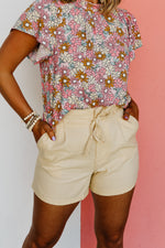 The Celeste Linen Shorts - FINAL SALE