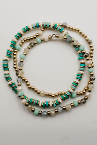 The Lacie Beaded Bracelet Set