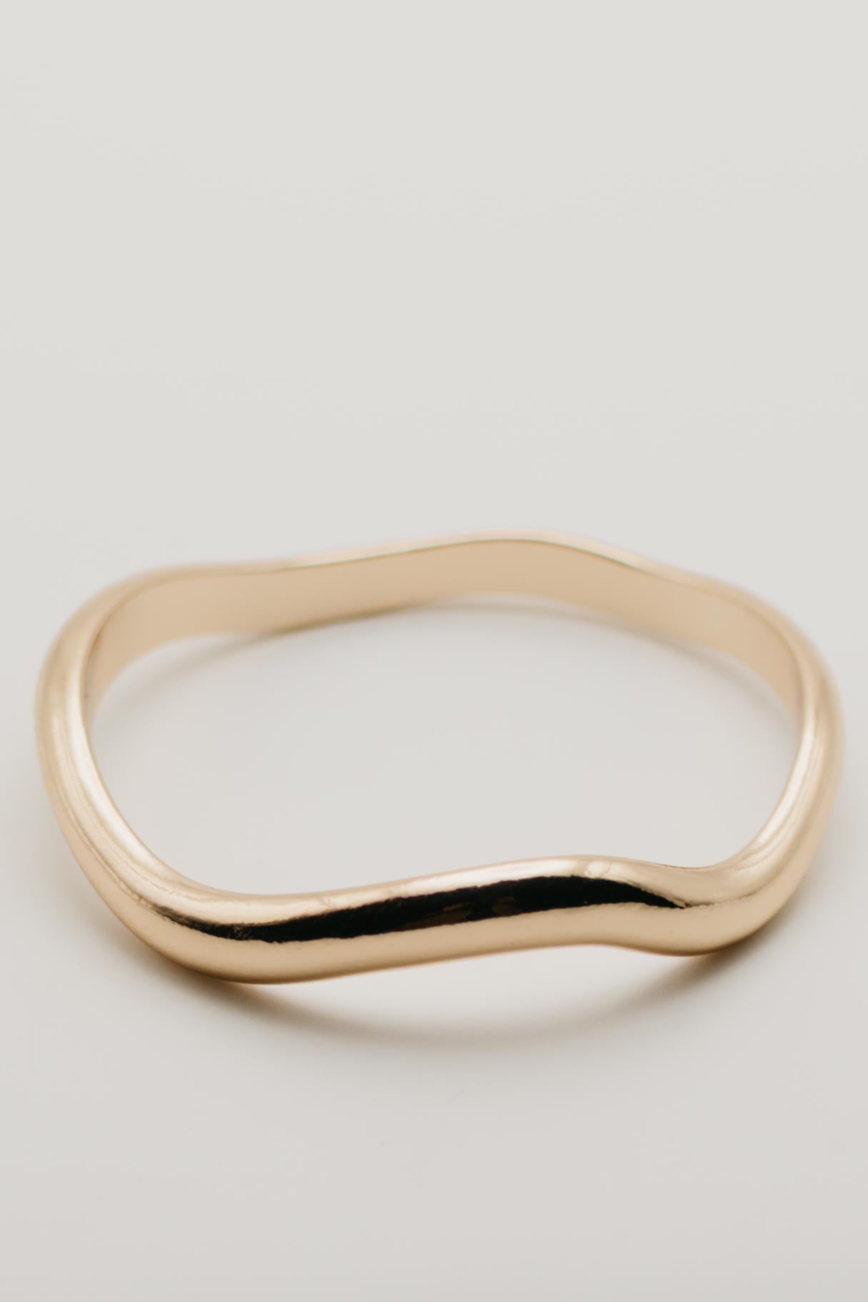 The Molten Wavy Bangle