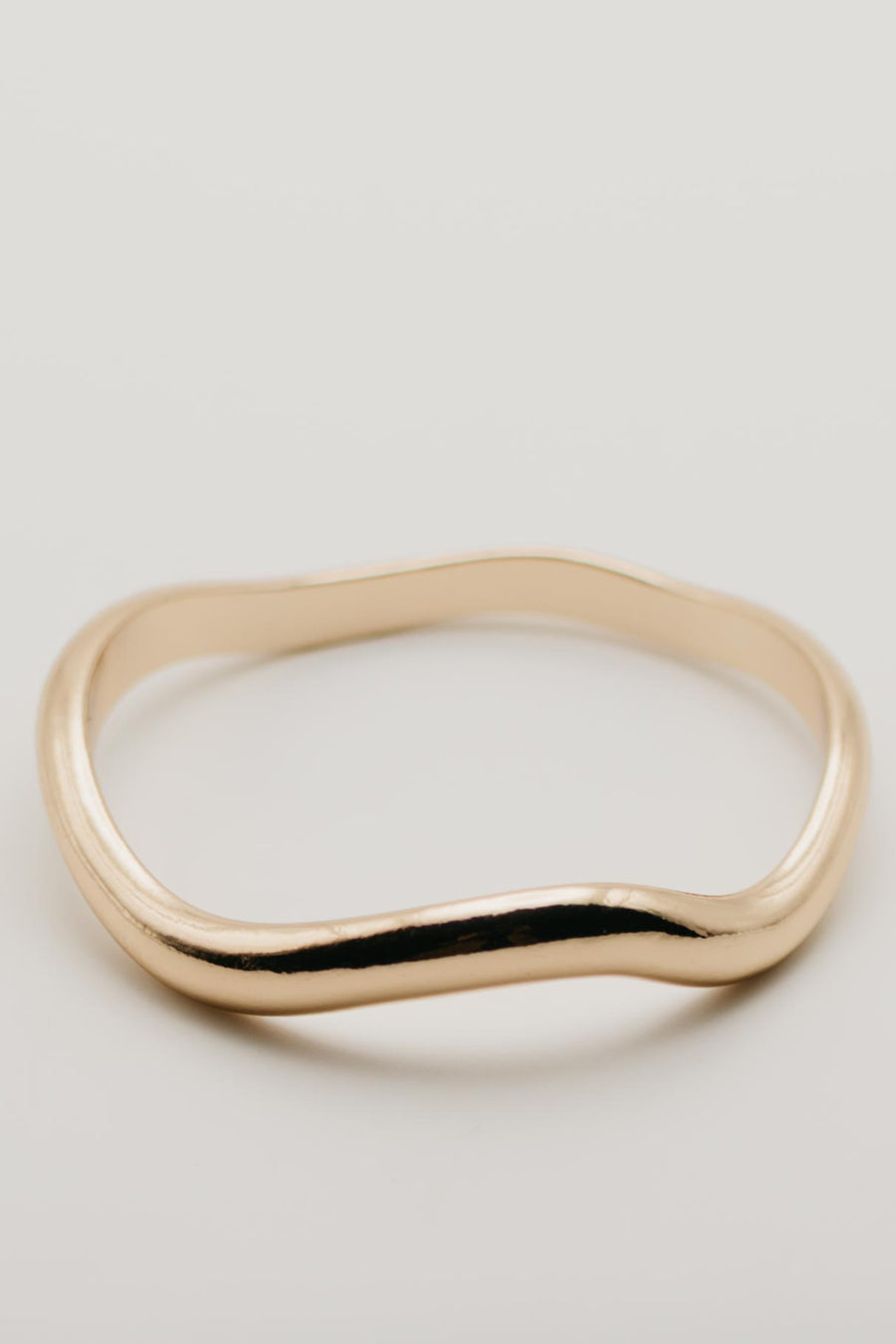 The Molten Wavy Bangle
