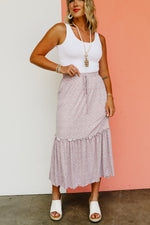 The Haylee Tie Waist Floral Skirt - FINAL SALE