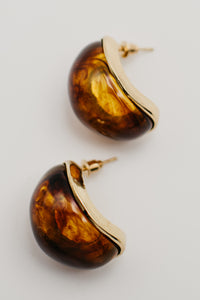The Milly Marble Earring