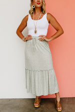 The Haylee Tie Waist Floral Skirt - FINAL SALE