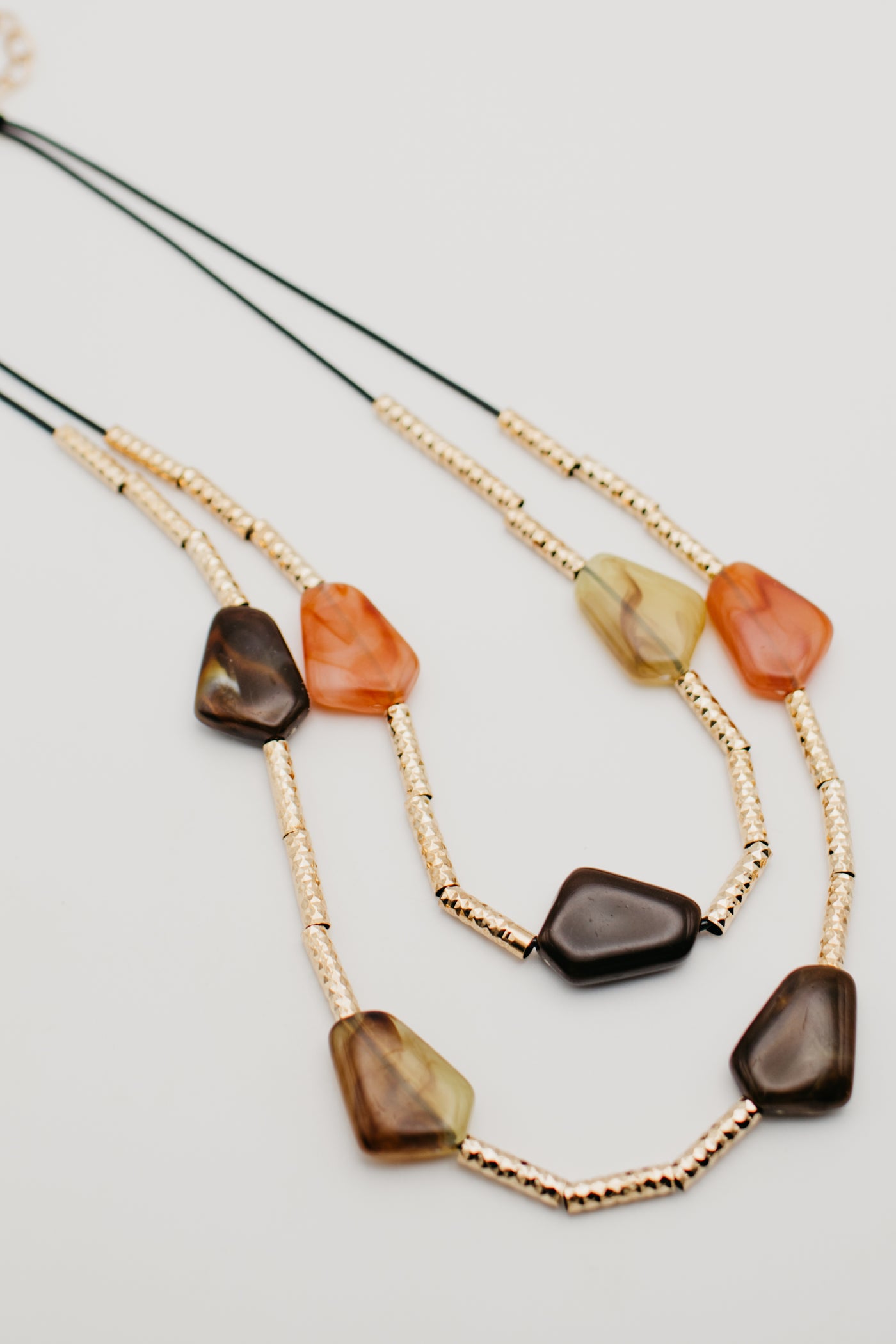 The Koryn Layered Stone Necklace
