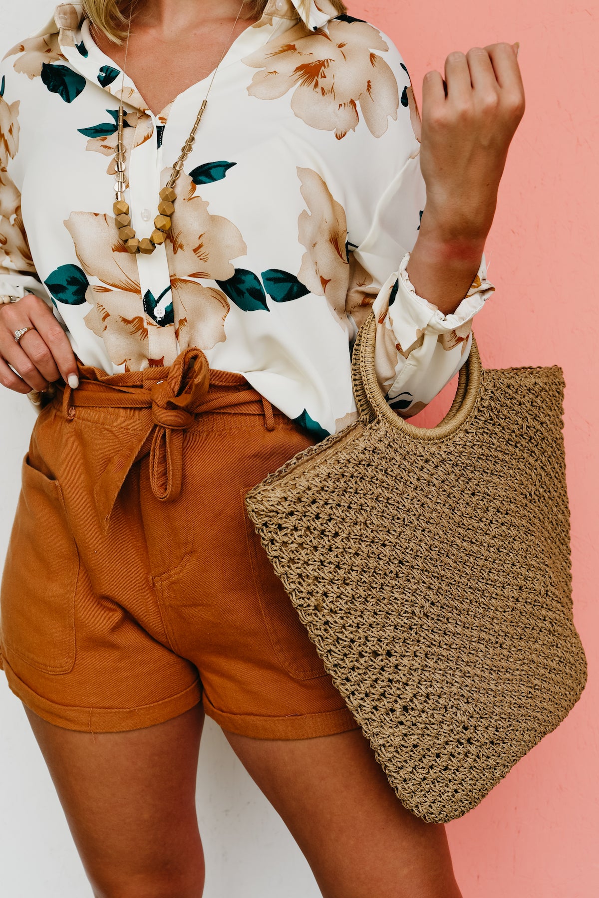 The Haren Raffia Tote Bag