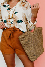 The Haren Raffia Tote Bag