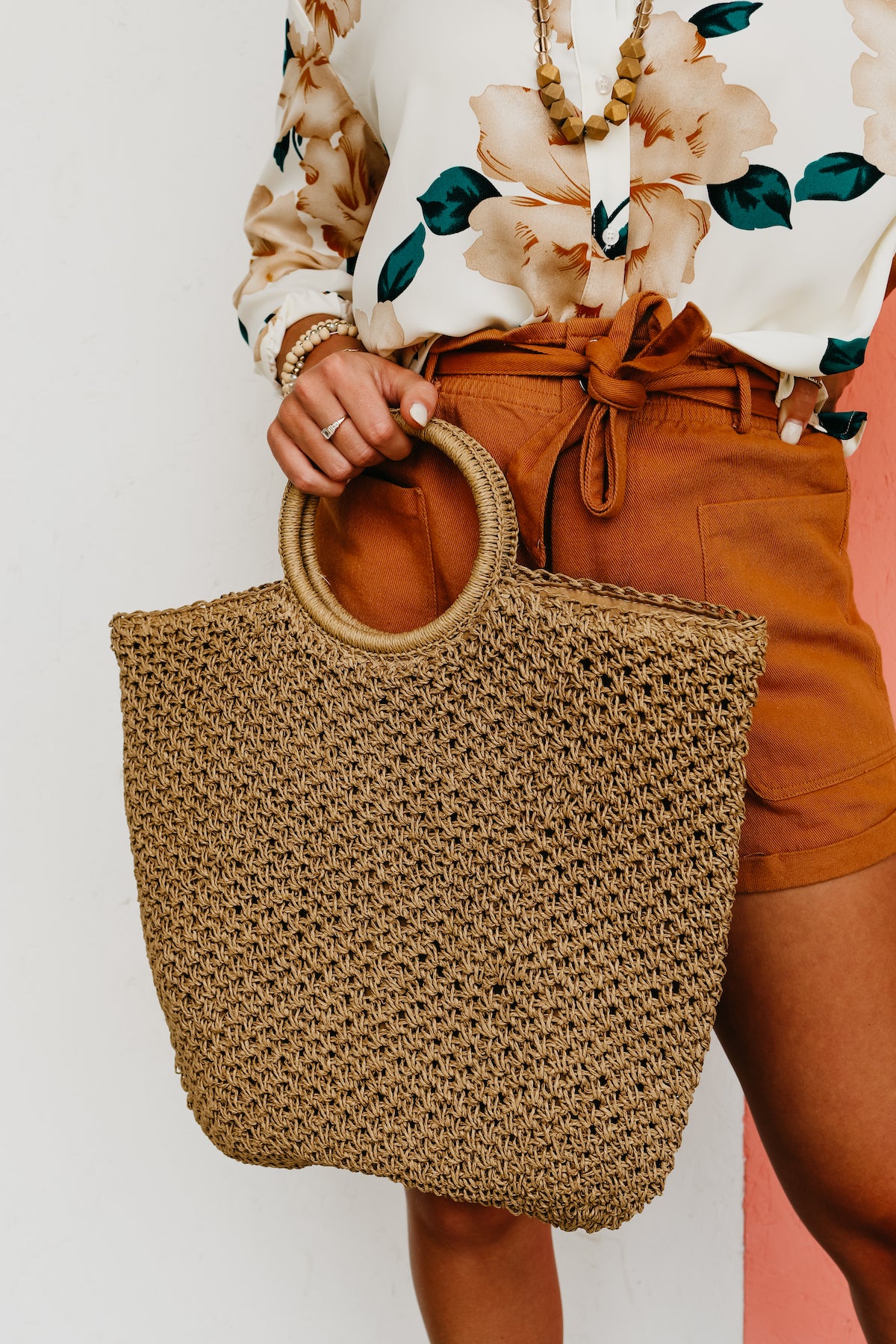 The Haren Raffia Tote Bag