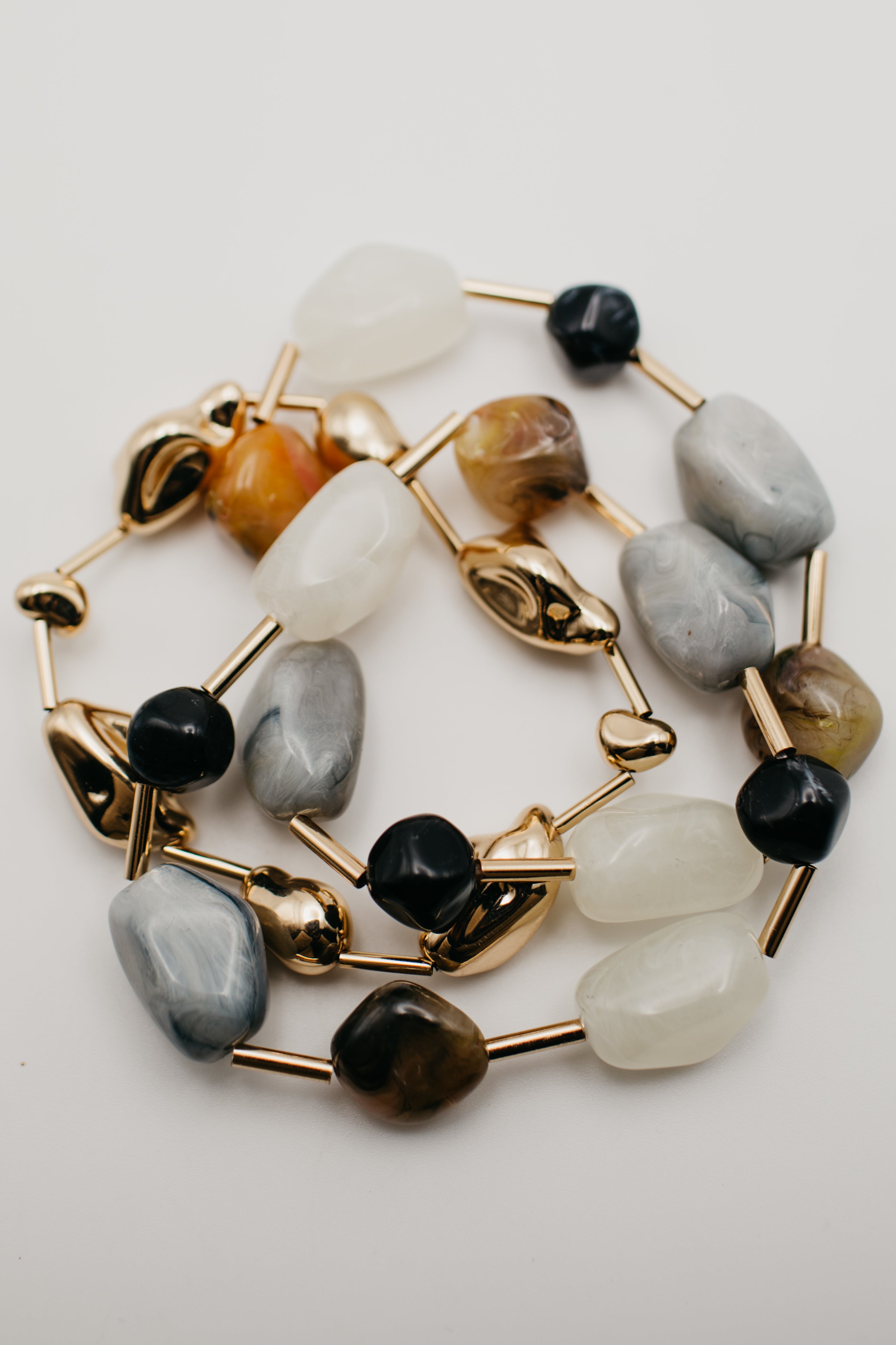 The Oliver Marble Bracelet Set