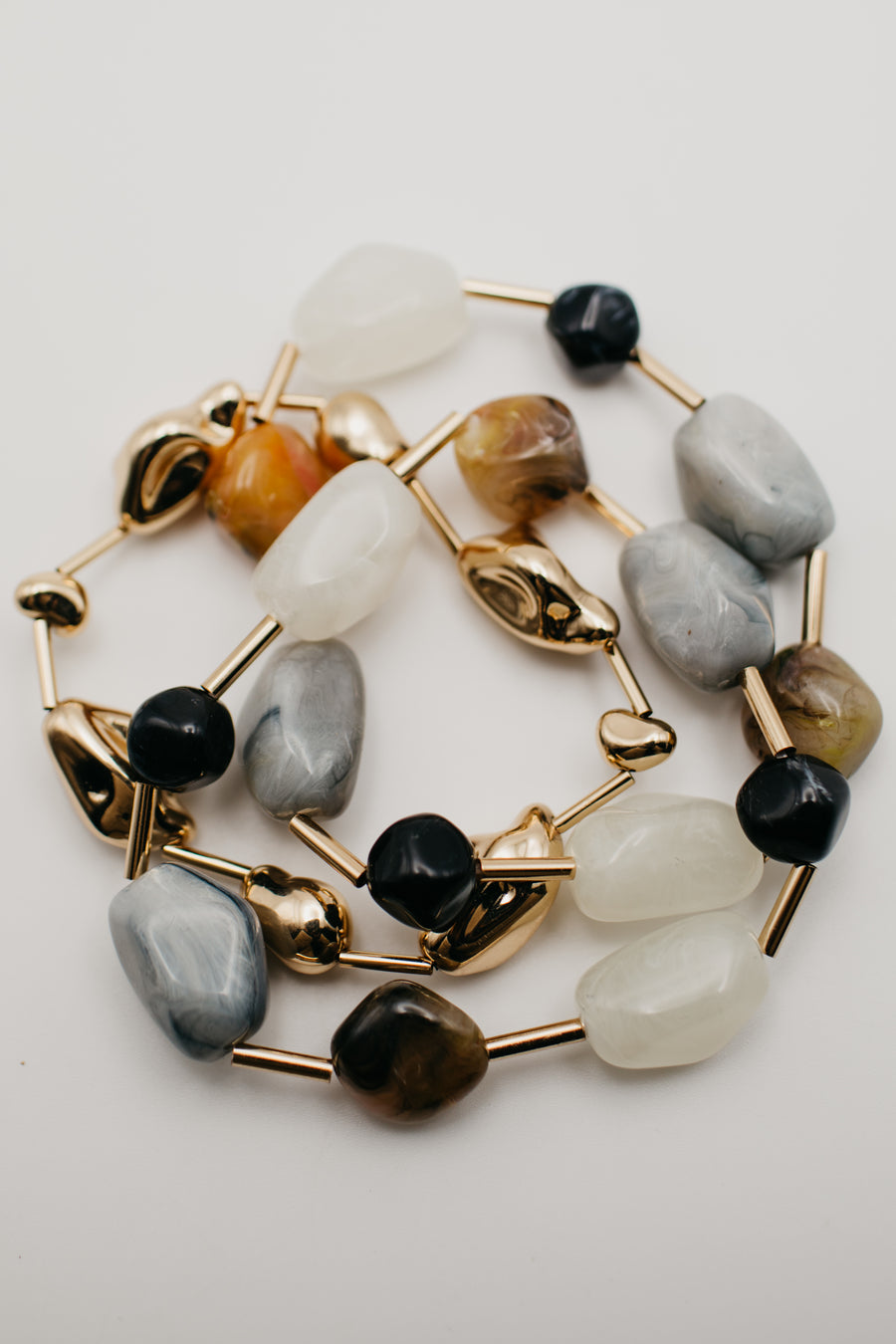 The Oliver Marble Bracelet Set
