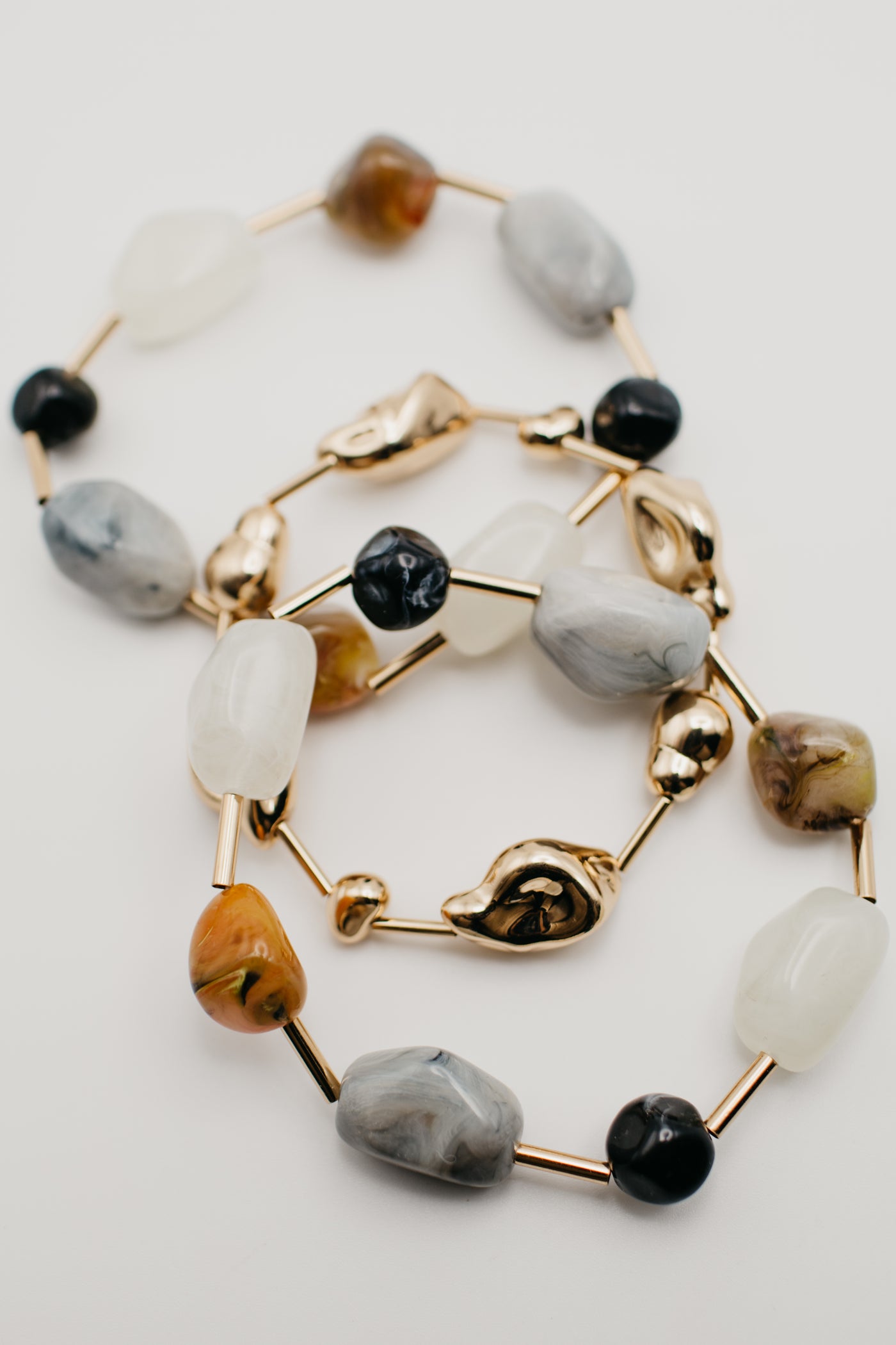 The Oliver Marble Bracelet Set