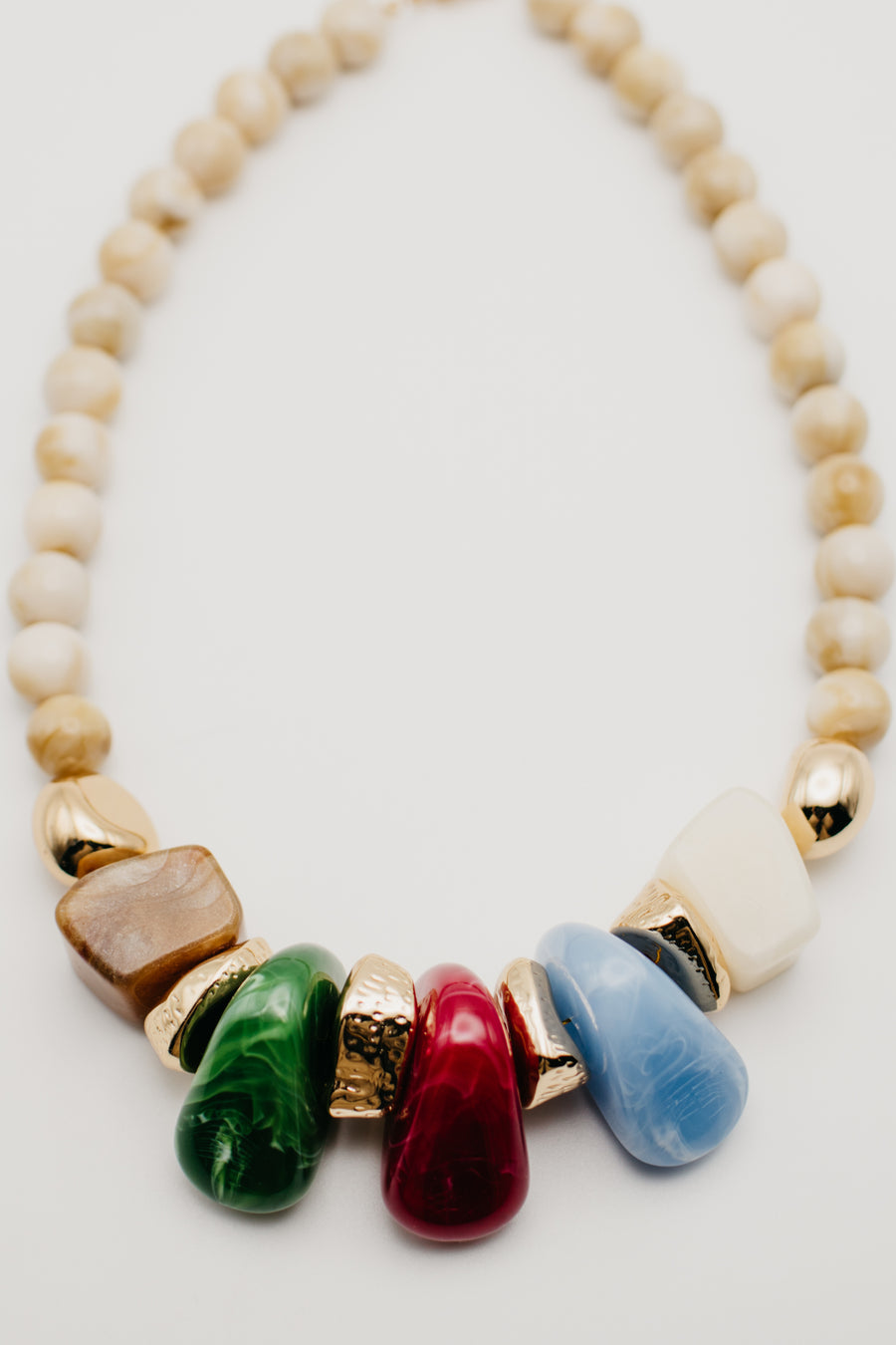 The Reno Gold Dipped Statement Necklace