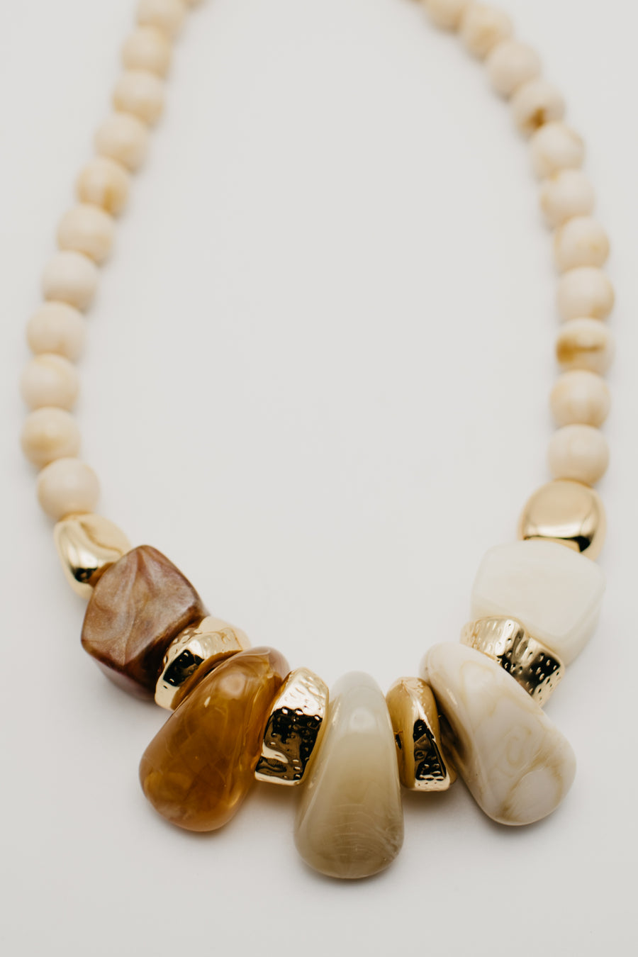 The Reno Gold Dipped Statement Necklace