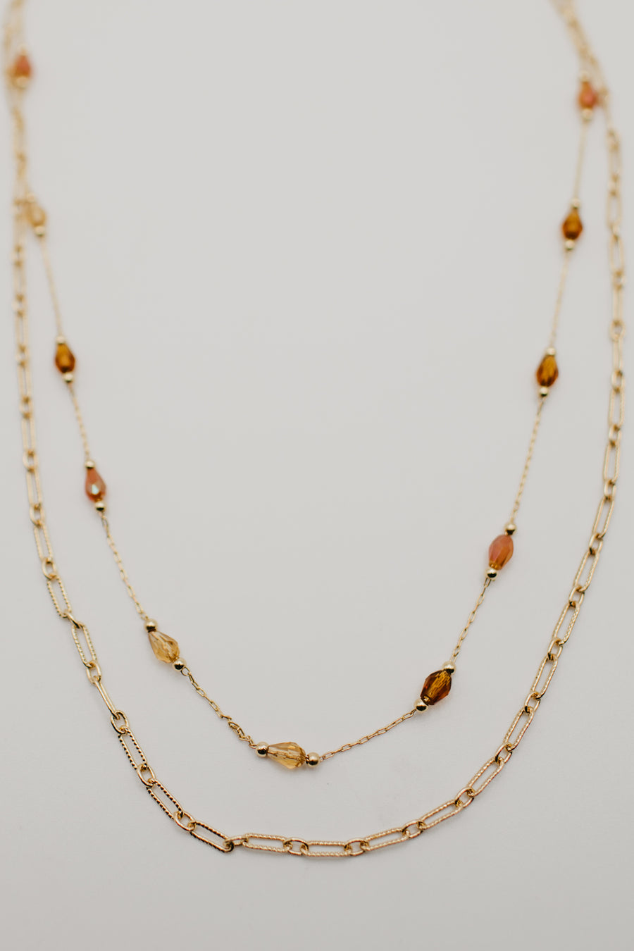 The Delaney Dainty Layered Necklace