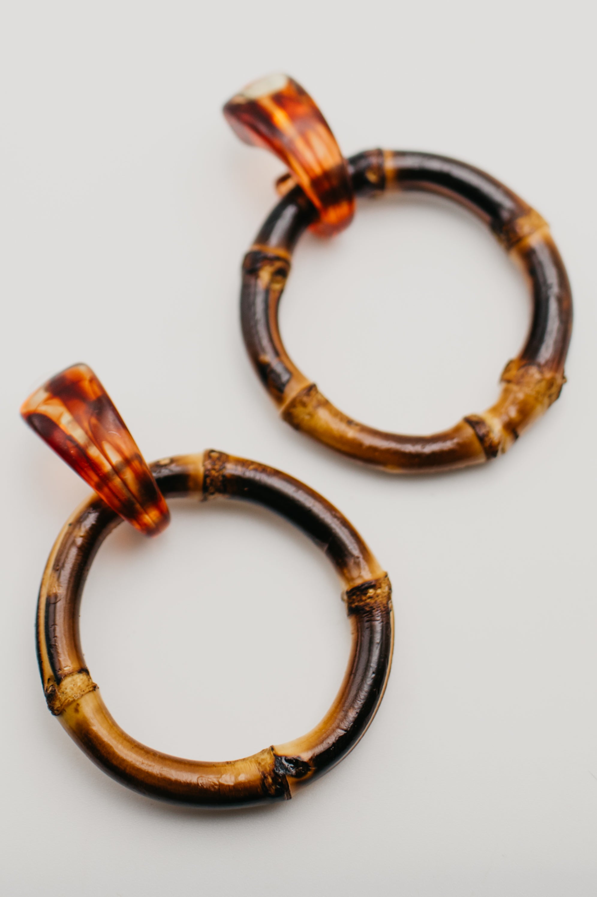 The Elysia Bamboo Hoop Earring