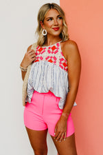 The Brock Halter Crochet Top - FINAL SALE