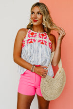The Brock Halter Crochet Top - FINAL SALE