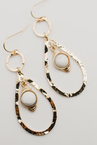 The Briana Teardrop Stone Earring