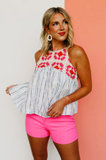The Brock Halter Crochet Top - FINAL SALE