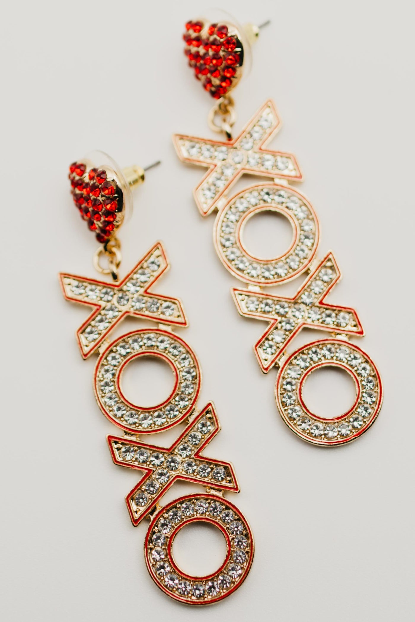 The XOXO Pave Earring