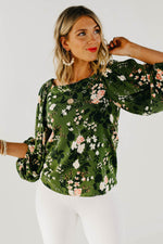 The Shiloh Floral Off The Shoulder Blouse - FINAL SALE