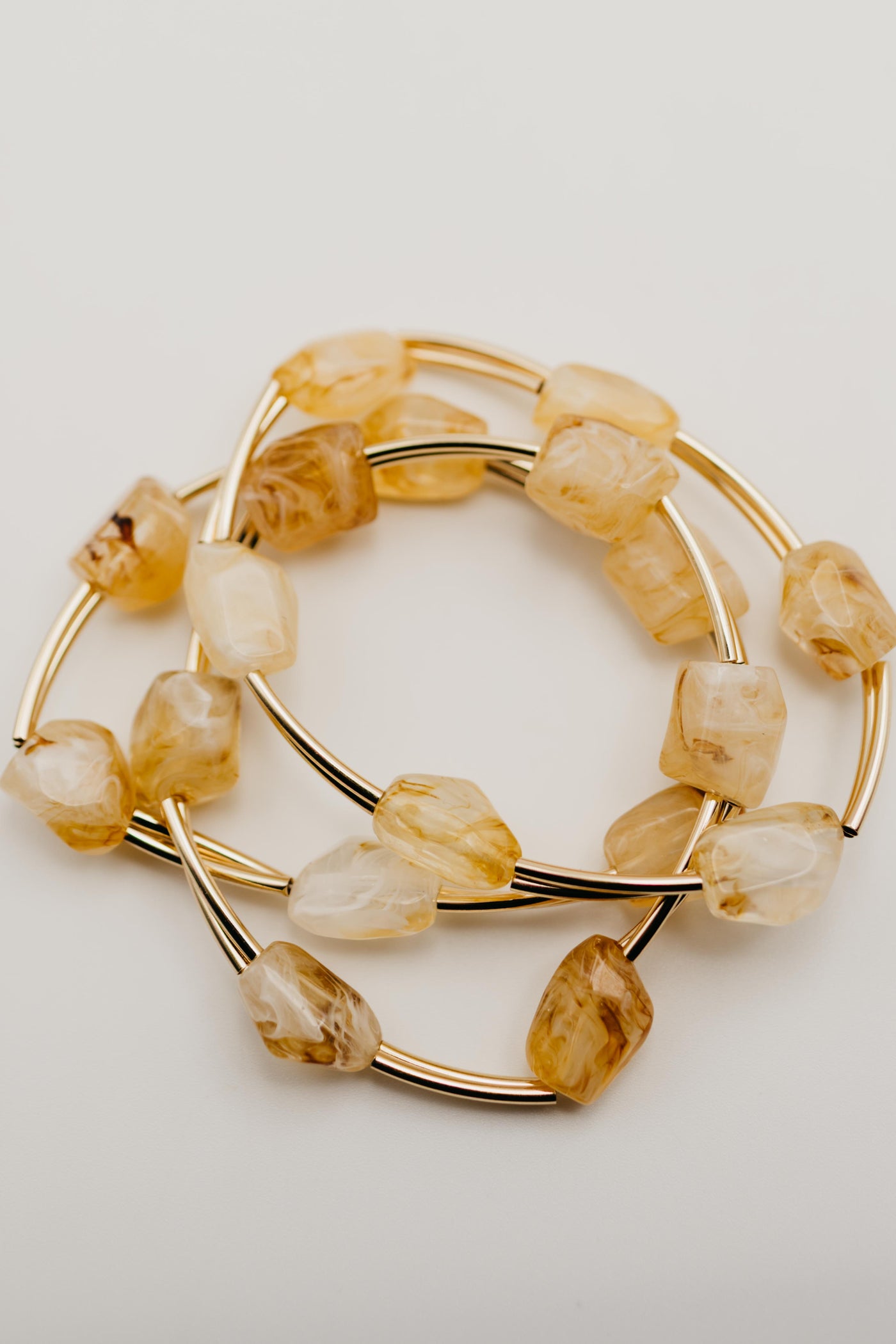 The Lainey Marble Bracelet Set