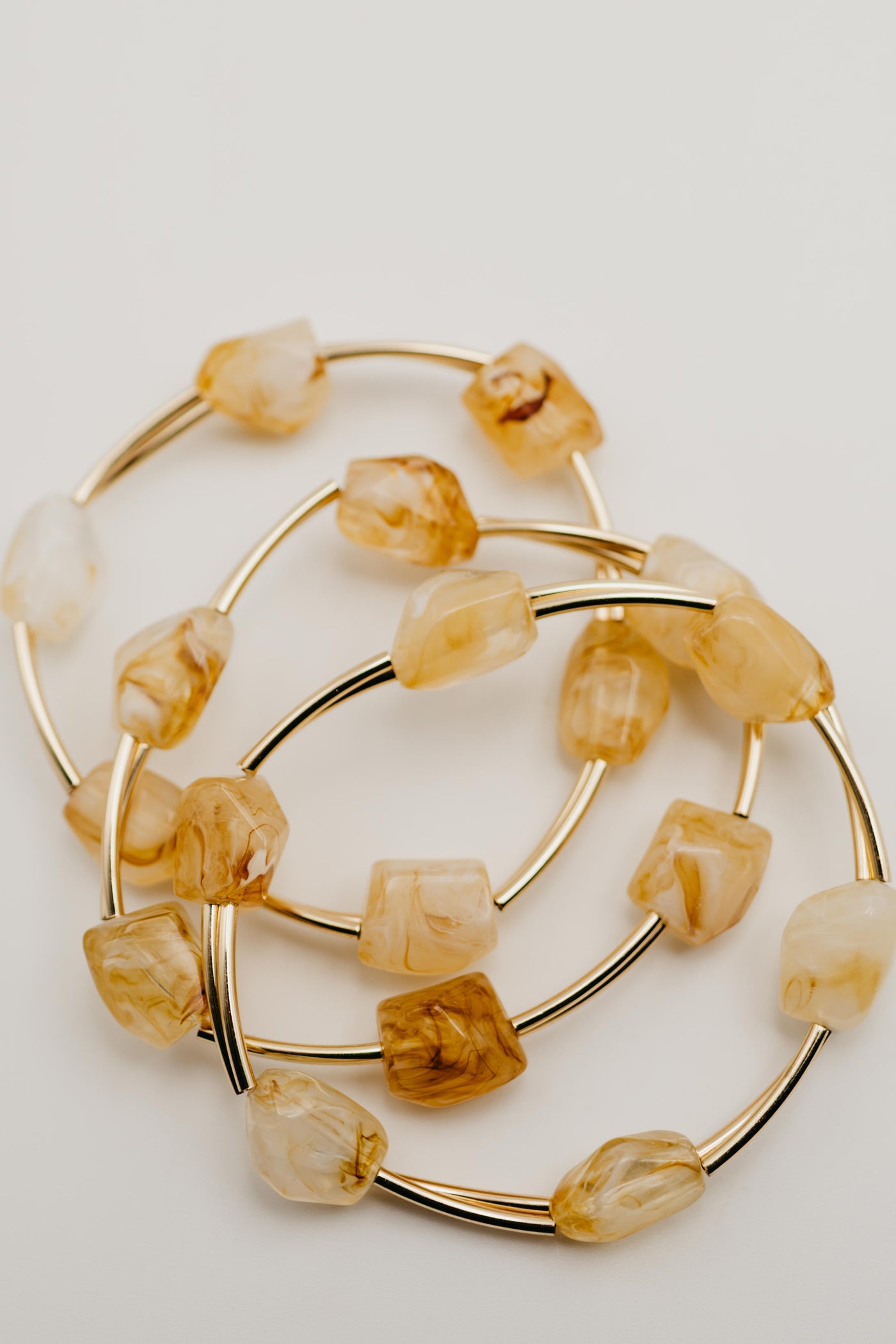 The Lainey Marble Bracelet Set