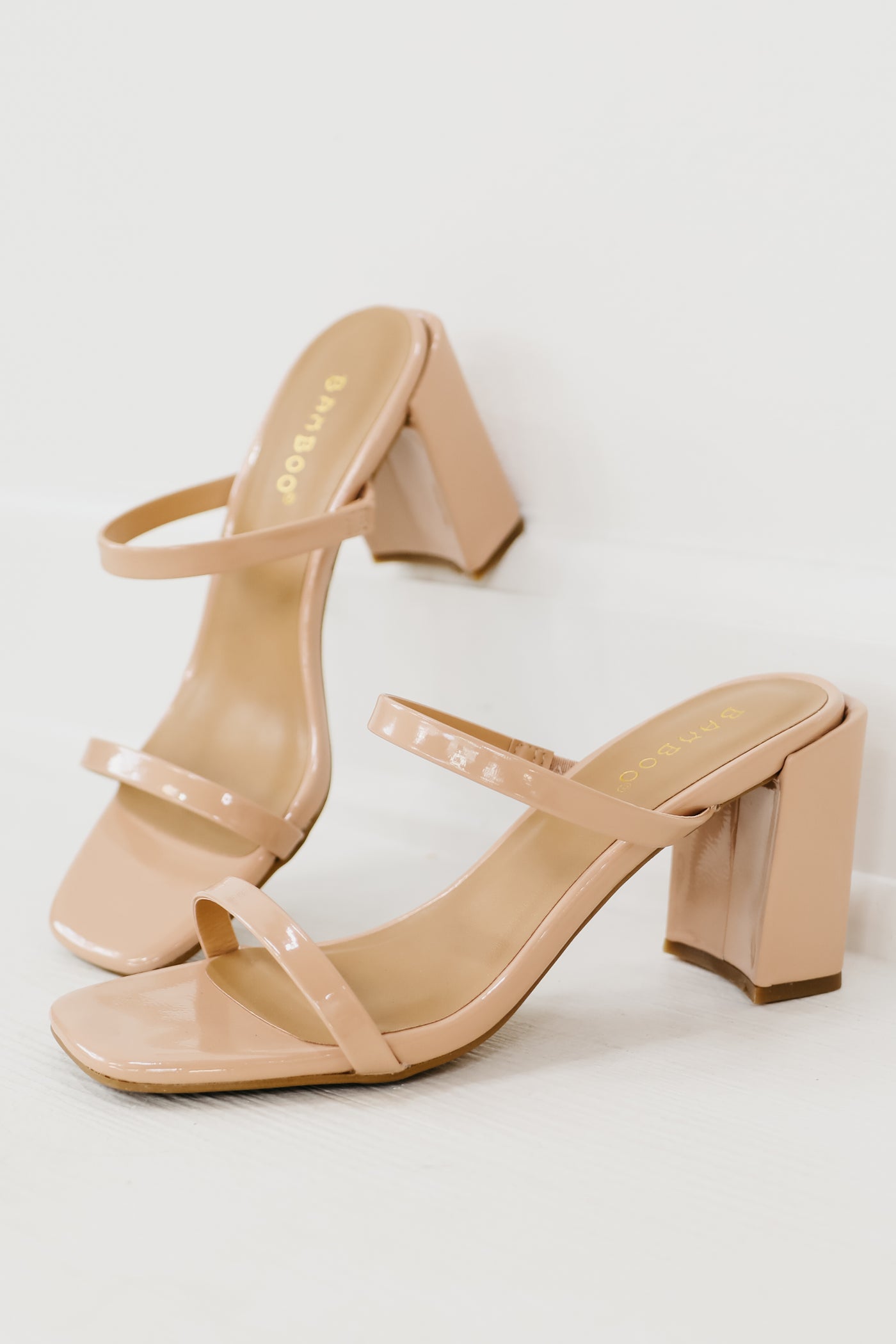 The Kickback Double Strap Heel