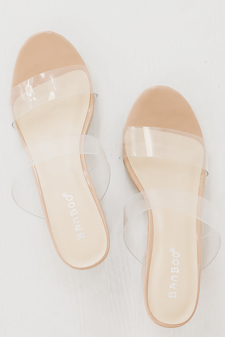 The Highlight Clear Strap Block Heel  - FINAL SALE