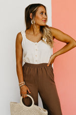 The Jillian Ruffle Sleeve Jumpsuit