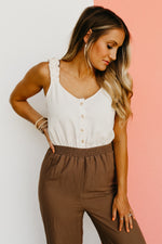 The Jillian Ruffle Sleeve Jumpsuit