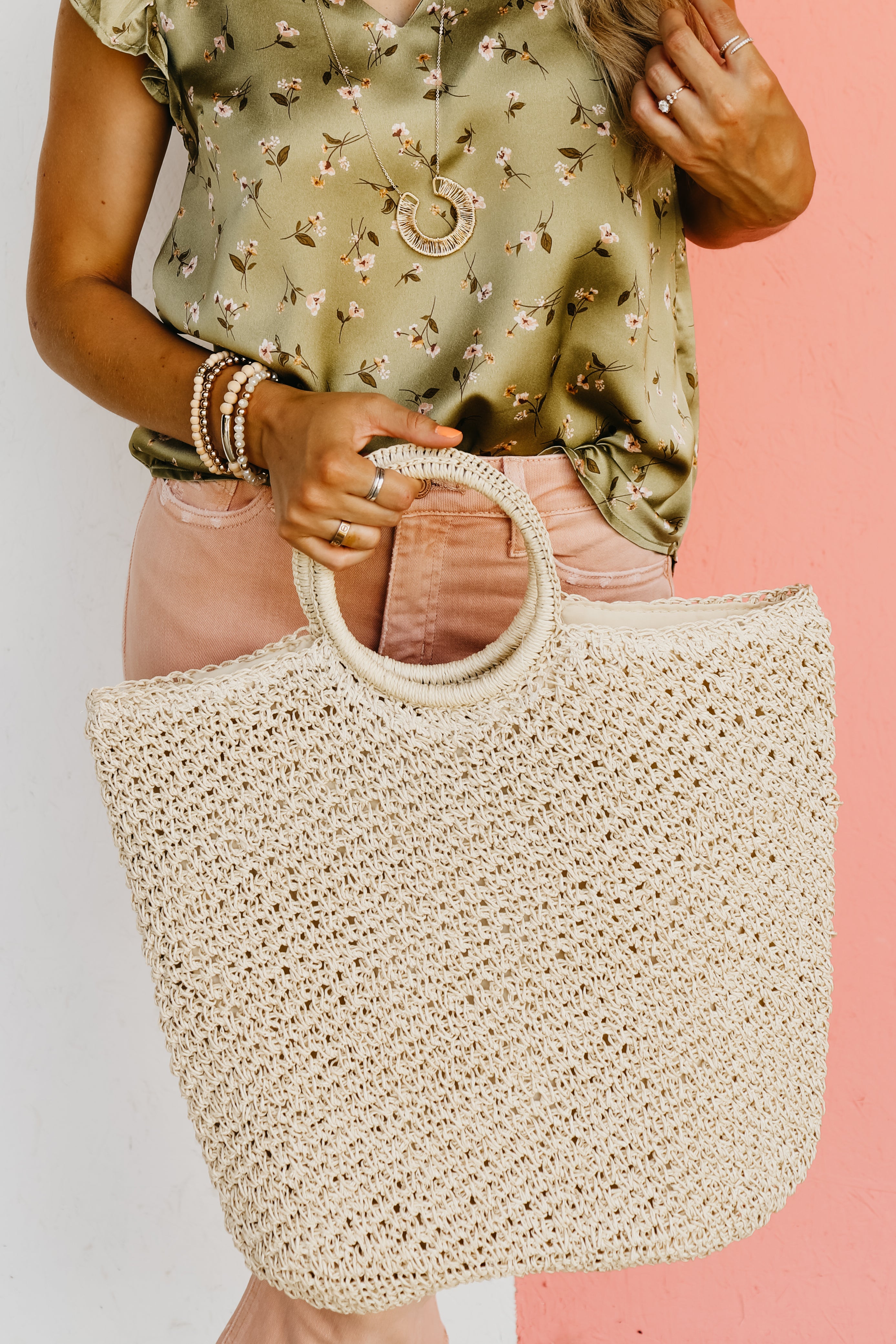 The Haren Raffia Bag