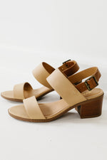 The Delite Double Strap Block Heel