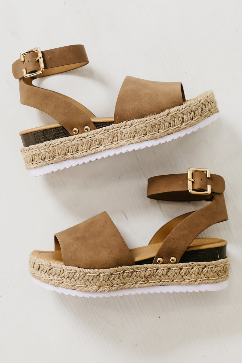 The Candide Espadrille Wedge Sandal