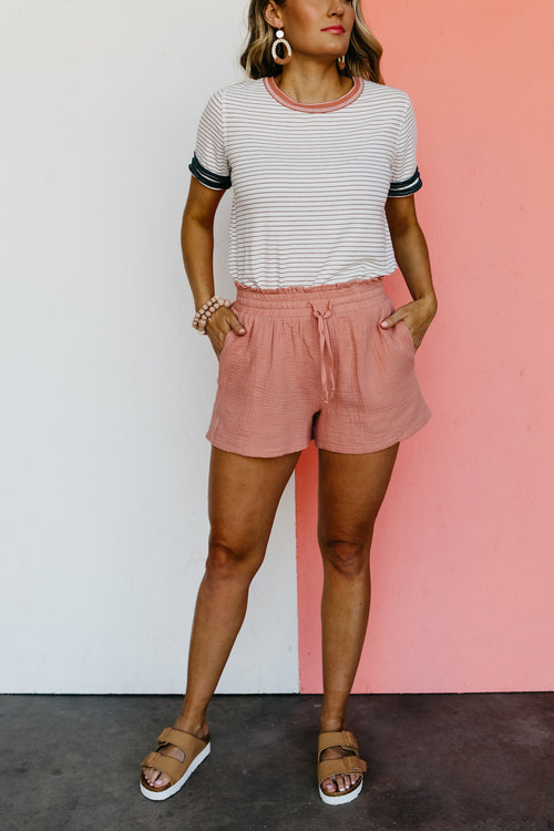 The Ophelia Gauze Shorts - FINAL SALE