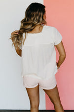 The Musa Floral Embroidered Top - FINAL SALE