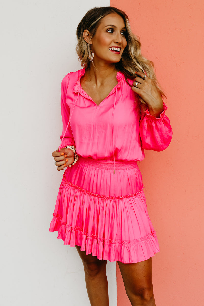 The GeeGee Mini Blouse Dress - FINAL SALE
