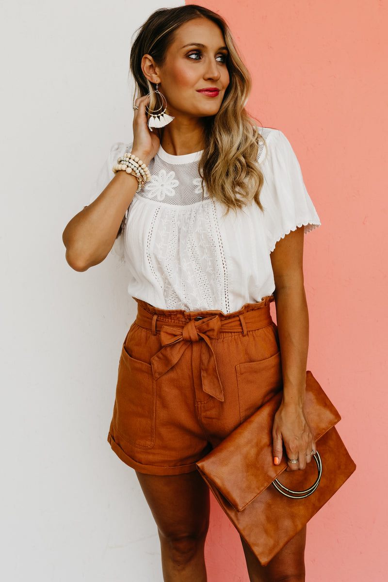 The Jayson Floral Embroidered Top