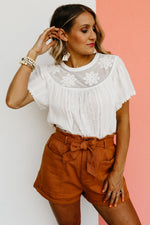 The Jayson Floral Embroidered Top
