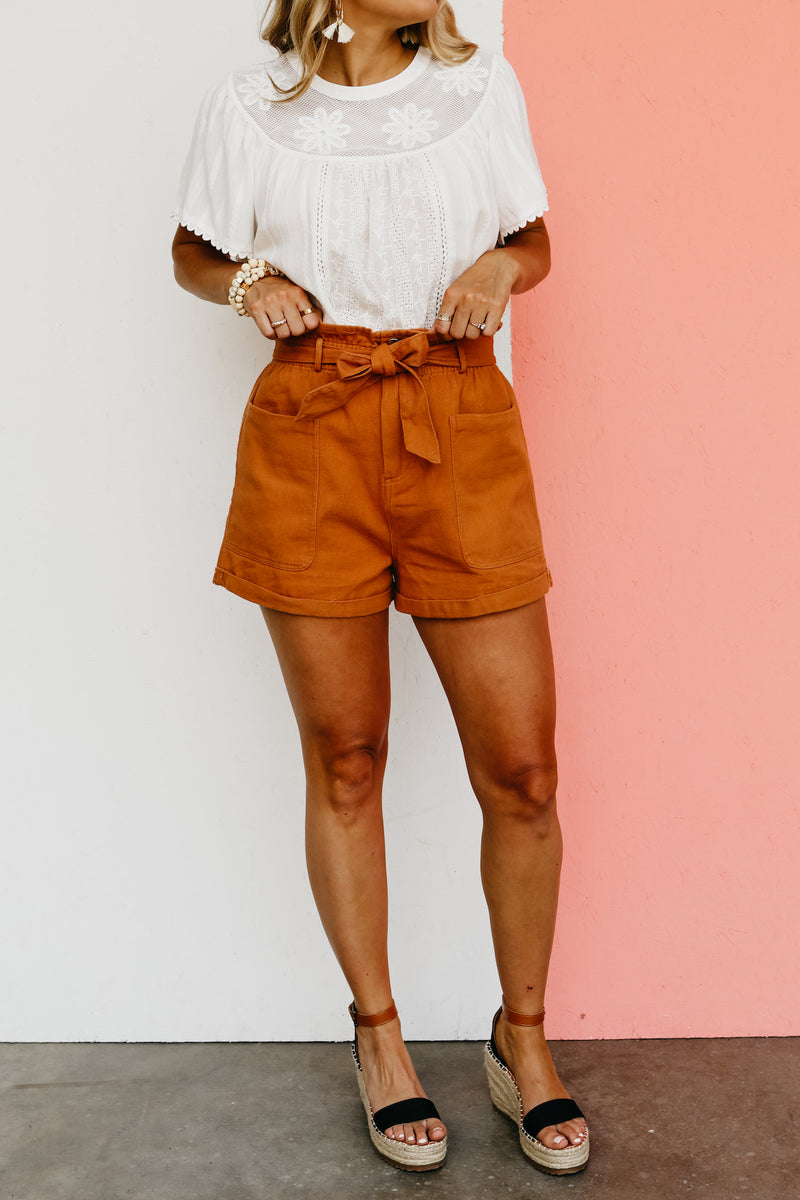 The Lush Liana Paperbag Shorts