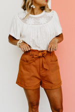 The Lush Liana Paperbag Shorts