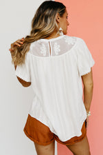 The Jayson Floral Embroidered Top