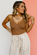 The Stormie Ribbed Sweater Tank Top - FINAL SALE