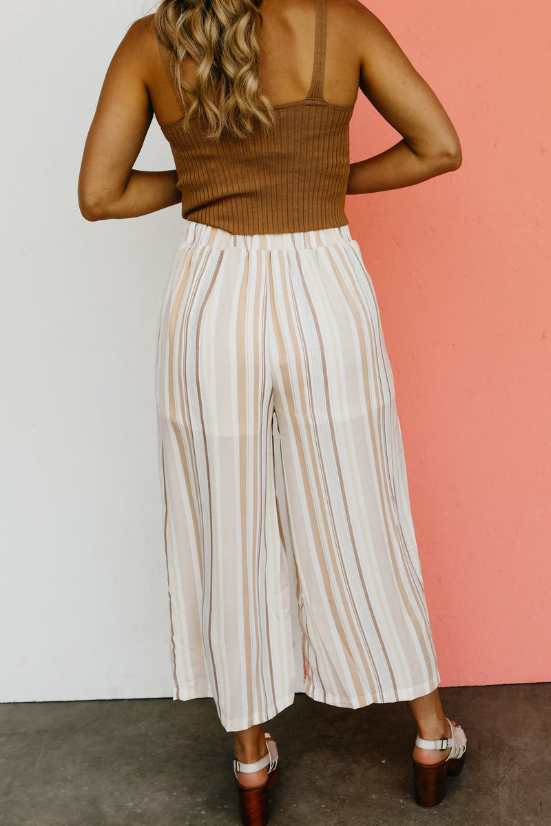 The Emmalyn Striped Wide Leg Pants - FINAL SALE