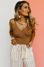 The Stormie Ribbed Sweater Tank Top - FINAL SALE