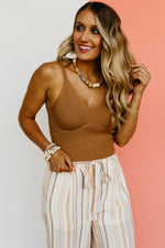 The Stormie Ribbed Sweater Tank Top - FINAL SALE