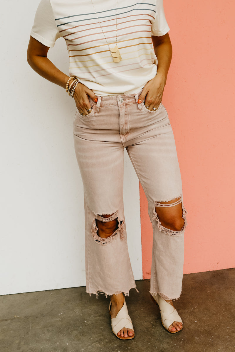 Vervet Denim | The Leslie Vintage Ankle Straight Jeans