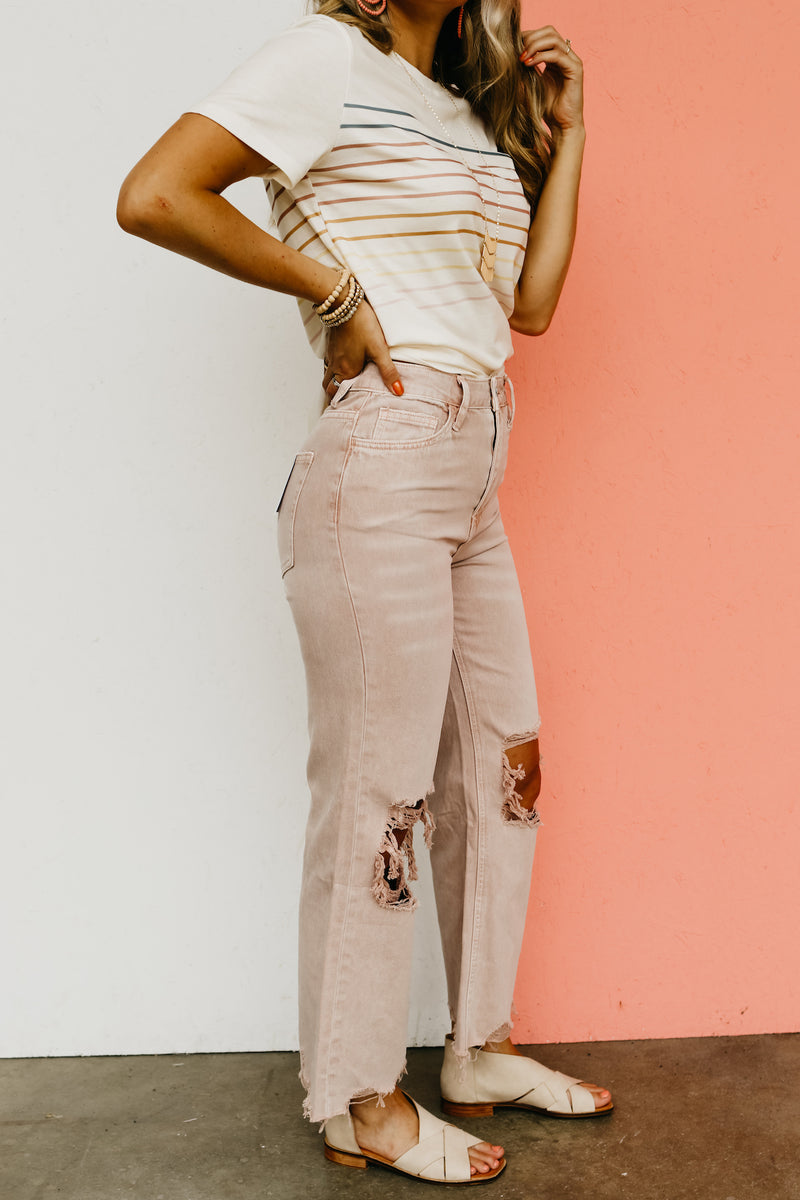 Vervet Denim | The Leslie Vintage Ankle Straight Jeans
